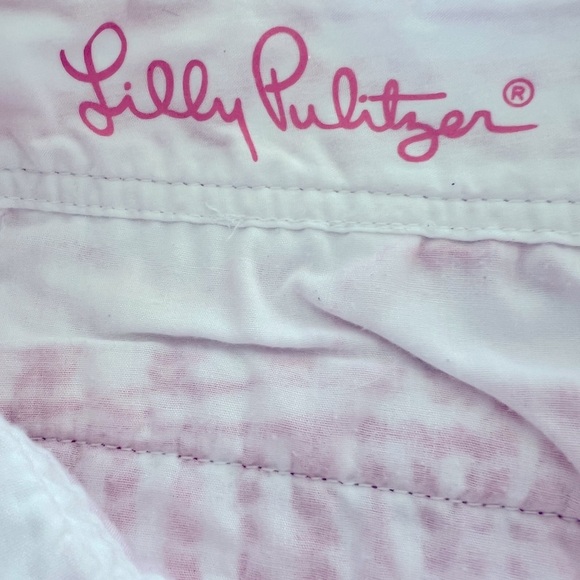 Lilly Pulitzer The Callahan Short Capri Pink Yacht Sea Size 14 - Picture 3 of 5